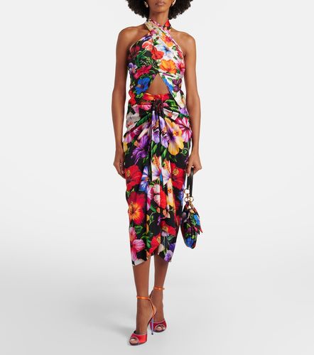 Dolce&Gabbana Top en soie à fleurs - Dolce&Gabbana - Modalova
