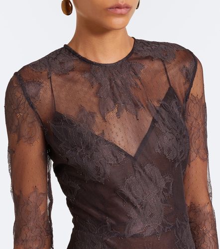 Alex Perry Robe longue en dentelle - Alex Perry - Modalova