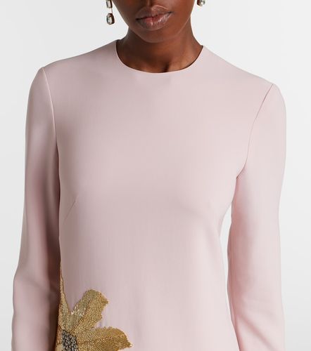 Robe longue Nevina à cristaux - Costarellos - Modalova