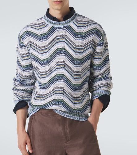 Pull Wave en laine et coton mélangés - Missoni - Modalova