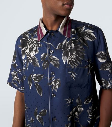 Chemise de bowling imprimée en soie - Dolce&Gabbana - Modalova