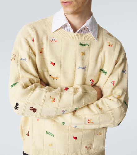 Pull Zoologist en laine et alpaga - Bode - Modalova