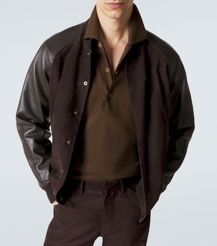 Tom Ford Polo en coton et soie - Tom Ford - Modalova