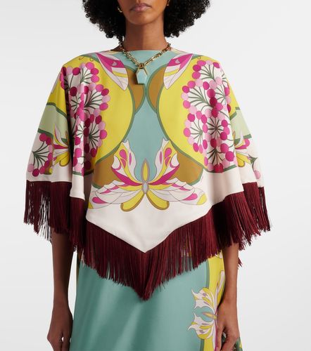 Poncho Florette Placée réversible en satin - La DoubleJ - Modalova