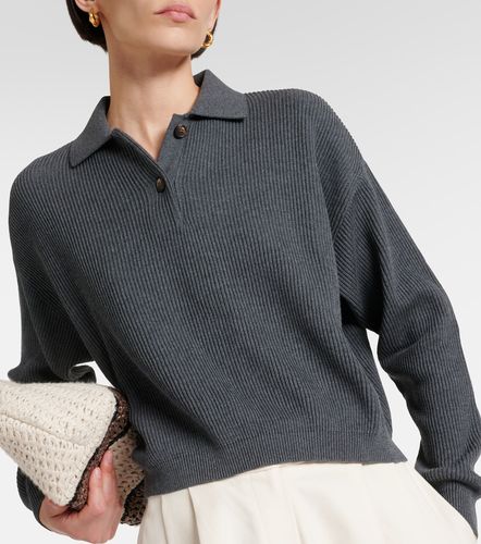 Pull polo en coton - Brunello Cucinelli - Modalova