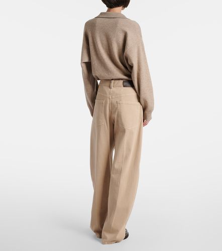Jean ample à taille mi-haute - Brunello Cucinelli - Modalova