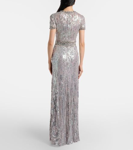 Robe longue Celeste à ornements - Jenny Packham - Modalova