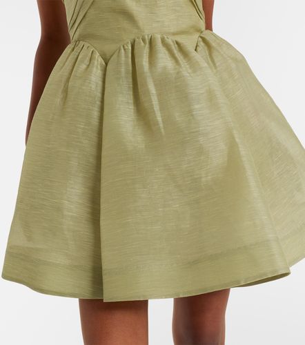 Robe Rebellion en lin et soie - Zimmermann - Modalova