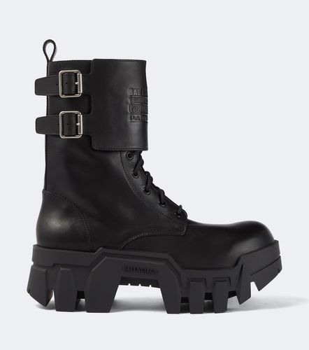 Bottines Bulldozer en cuir - Balenciaga - Modalova