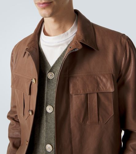 Cardigan en lin et coton - Brunello Cucinelli - Modalova