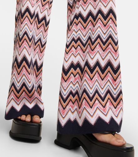 Pantalon ample taille haute Zig Zag - Missoni - Modalova