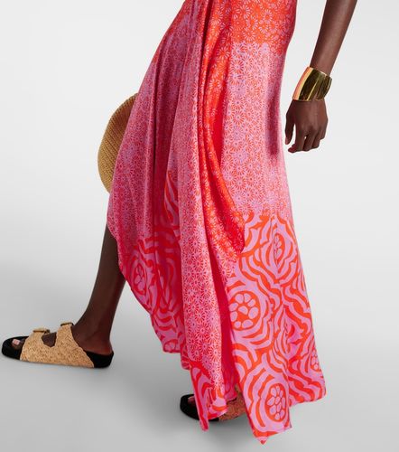 Robe longue Mabelle imprimée - Poupette St Barth - Modalova