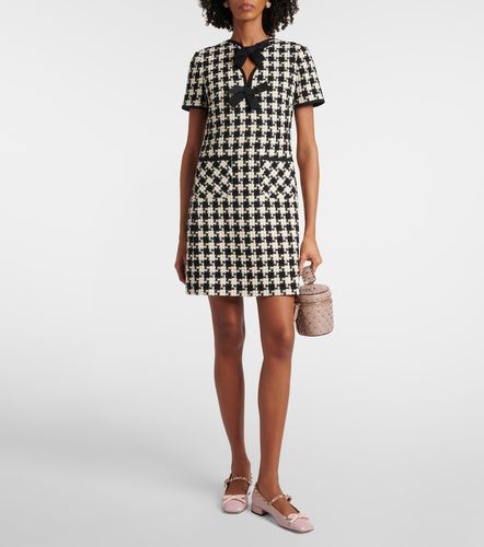 Ballerines Rockstud Bow en cuir - Valentino Garavani - Modalova