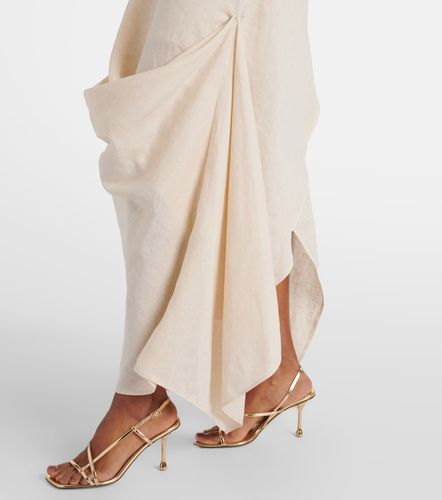 Staud Robe longue Caravaggio en lin - Staud - Modalova