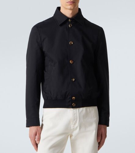 Veste blouson en coton mélangé - Brunello Cucinelli - Modalova