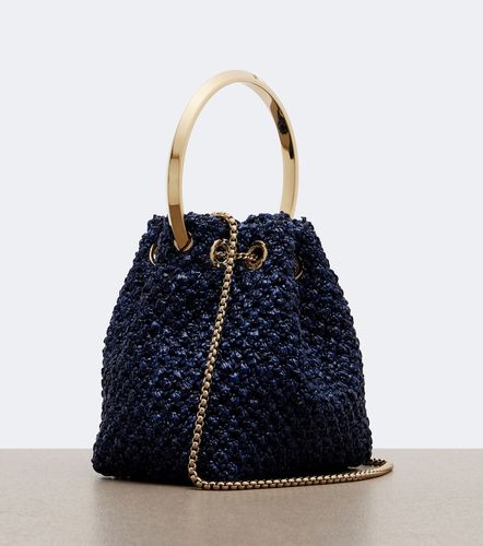 Sac seau Bon Bon Small à effet raphia - Jimmy Choo - Modalova