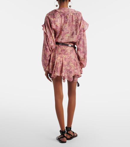 Mini-jupe Ceiva en soie - Isabel Marant - Modalova