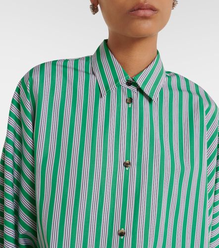 Chemise Double L rayée en popeline de coton - Loewe - Modalova