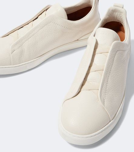 Zegna Baskets Triple Stitch en cuir - Zegna - Modalova