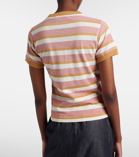 Prada T-shirt rayé en coton - Prada - Modalova