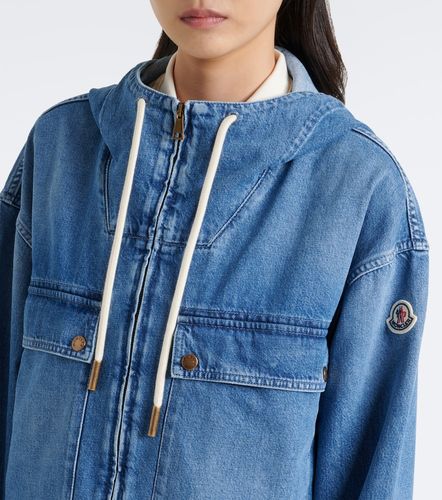 Veste doudoune Ecrevisse en denim - Moncler - Modalova