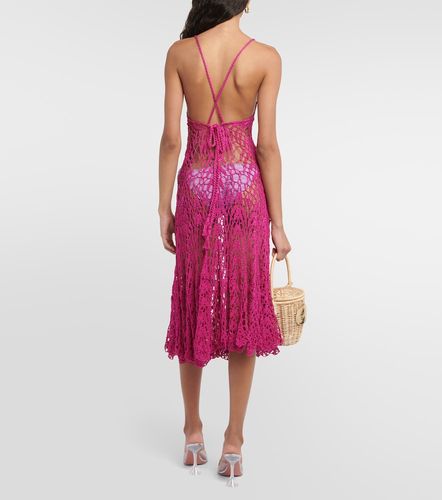 Anna Kosturova Robe midi en coton - Anna Kosturova - Modalova
