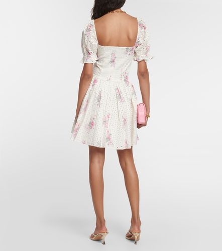 Robe Altima en coton à fleurs - LoveShackFancy - Modalova