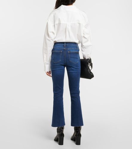 Jean bootcut Crop Mini Boot à taille mi-haute - Frame - Modalova