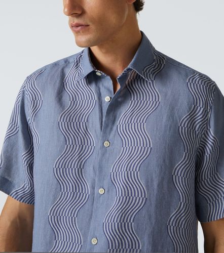 Chemise Castro en lin à imprimé - Frescobol Carioca - Modalova