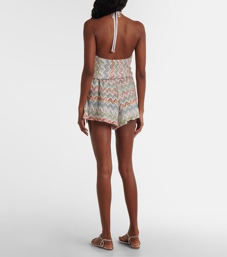 Combi-short Zigzag en crochet - Missoni - Modalova