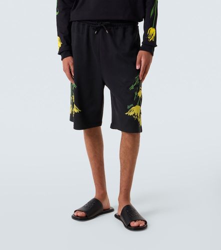 Loewe Short en coton à fleurs - Loewe - Modalova