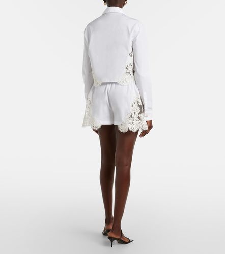 Versace Short en jean - Versace - Modalova