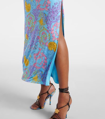 Robe longue Undersea Barocco - Versace - Modalova