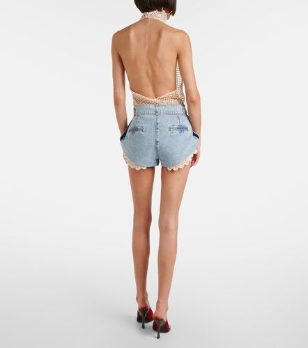 Short en jean et crochet - Magda Butrym - Modalova