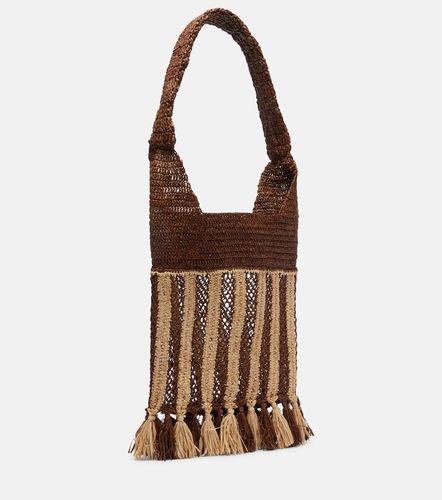 Cabas Praia rayé en raphia - Isabel Marant - Modalova