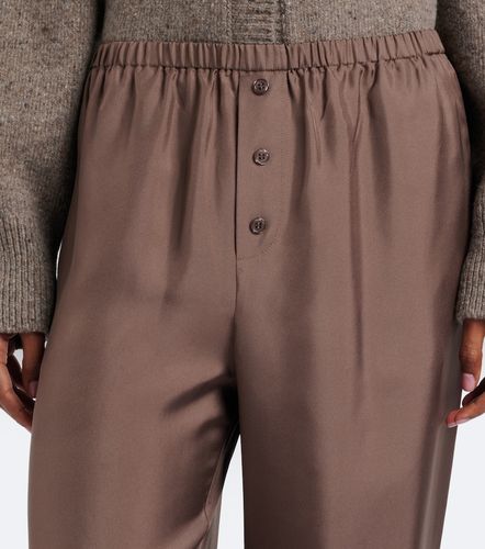 Róhe Pantalon ample en satin de soie - Rohe - Modalova
