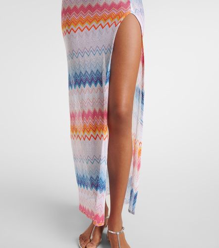 Robe de plage Zigzag en lamé - Missoni - Modalova