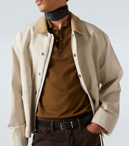 Tom Ford Polo en coton et soie - Tom Ford - Modalova