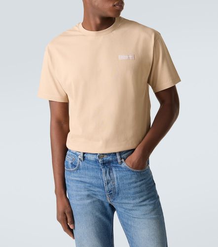 T-shirt rayé en coton à logo - Givenchy - Modalova