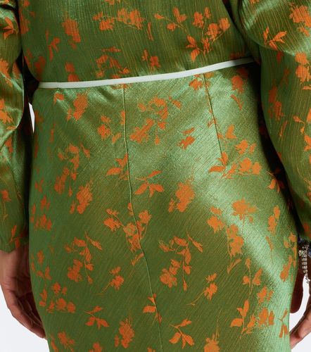 Dries Van Noten Jupe midi à fleurs - Dries Van Noten - Modalova