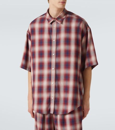 Chemise oversize à carreaux - Acne Studios - Modalova