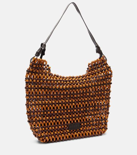 Cabas Drift à perles et finitions en cuir - Staud - Modalova