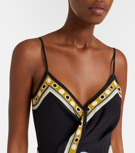Robe midi Turn Around en soie - La DoubleJ - Modalova
