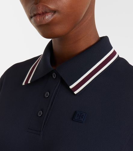 Robe polo plissée à rayures - Tory Burch - Modalova