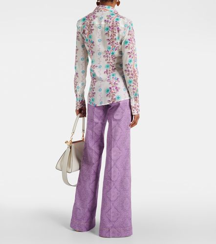 Chemise en coton à imprimé floral - Etro - Modalova