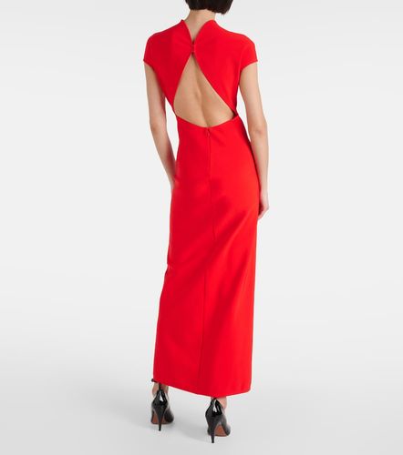 Alaïa Robe longue en jersey à découpes - Alaia - Modalova