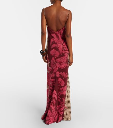 Robe imprimée en soie - Johanna Ortiz - Modalova