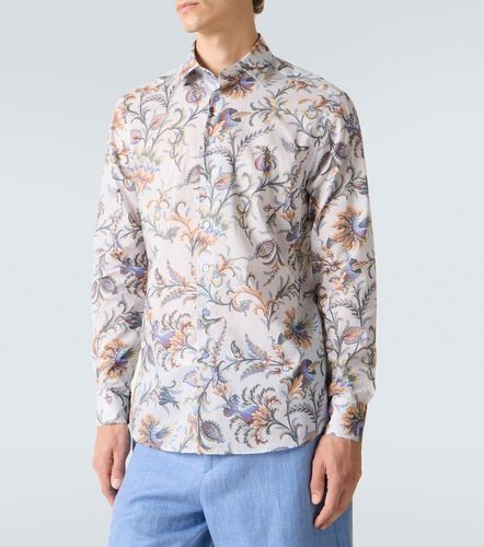 Etro Chemise en coton à fleurs - Etro - Modalova