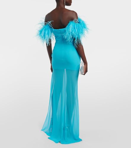Robe longue à plumes - Giuseppe di Morabito - Modalova