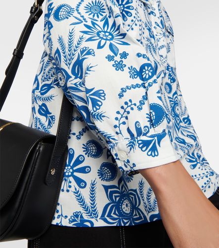 Blouse Aubrey en lin mélangé à fleurs - A.P.C. - Modalova